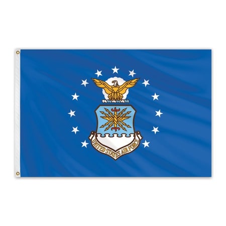 Global Flags Unlimited Air Force Outdoor Nylon Flag 3'x5' 203841